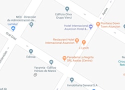 Mapa de Centro Ayolas